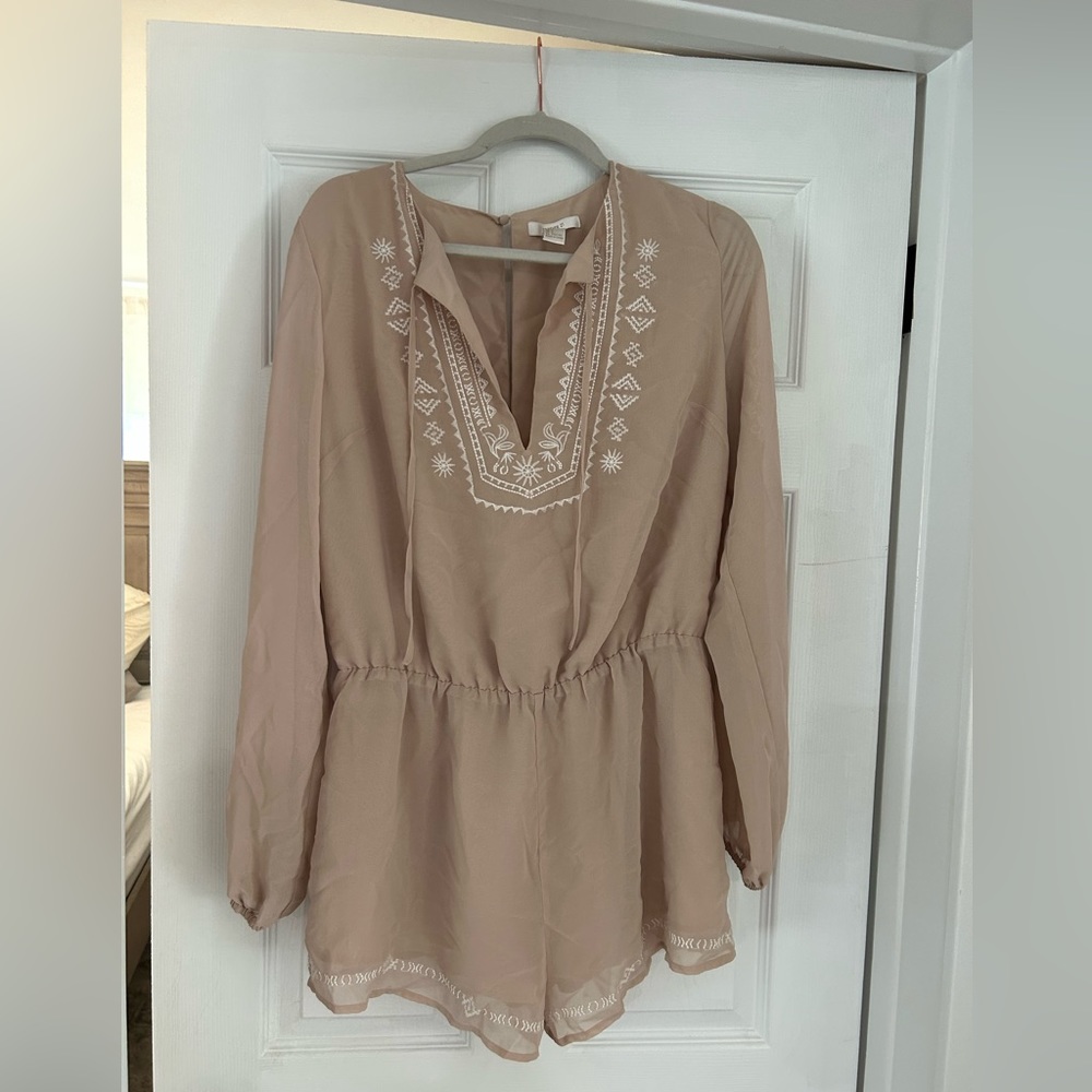 Forever 21 long sleeve romper